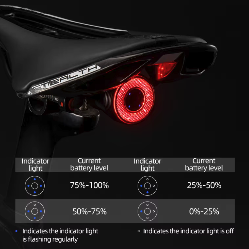 Q5 Smart Bicycle Tail Light